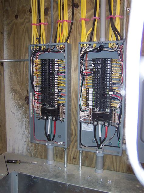 left space in electrical panel